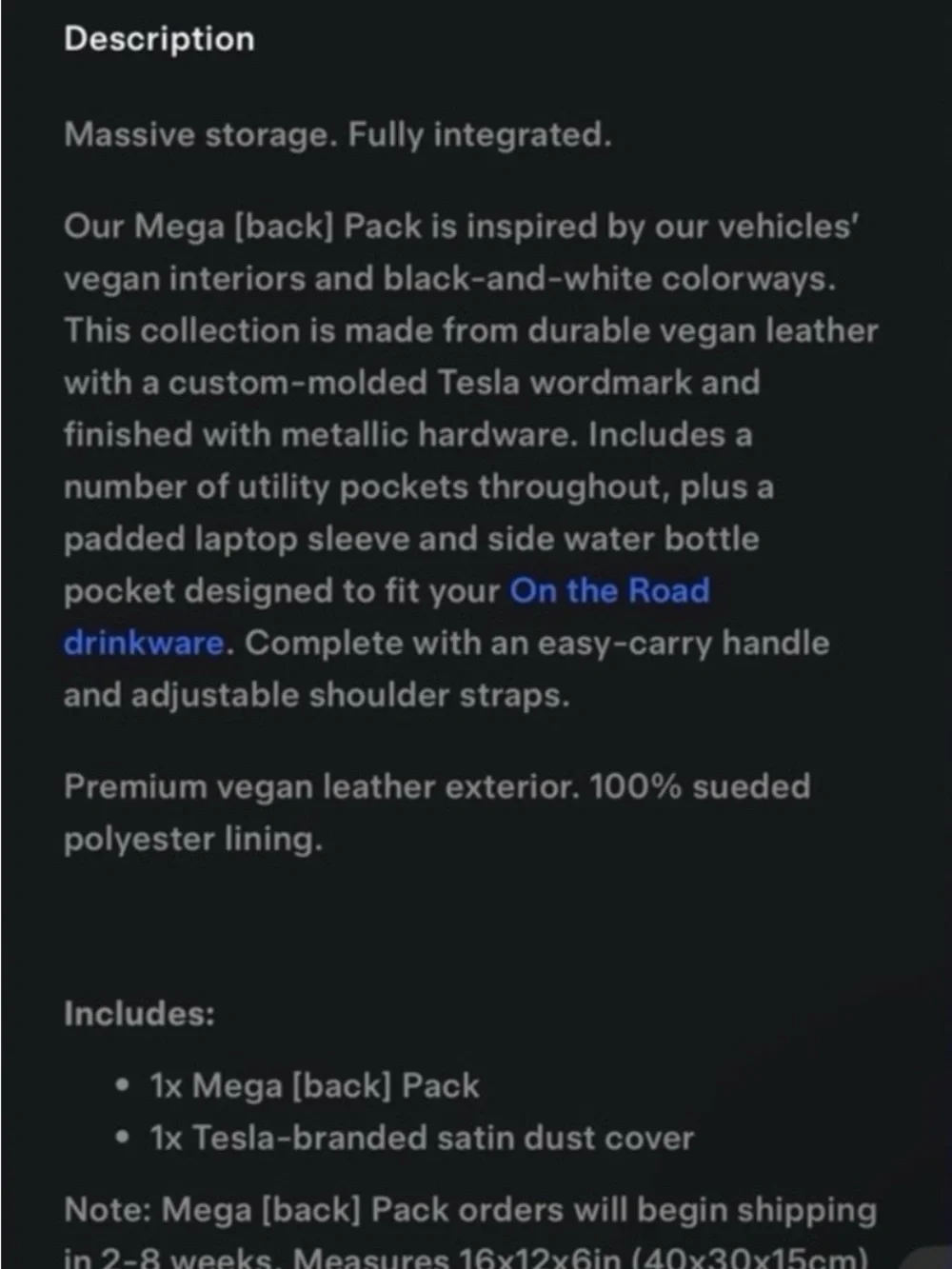 The Original Tesla Mega Pack - RARE - Picture 8 of 8